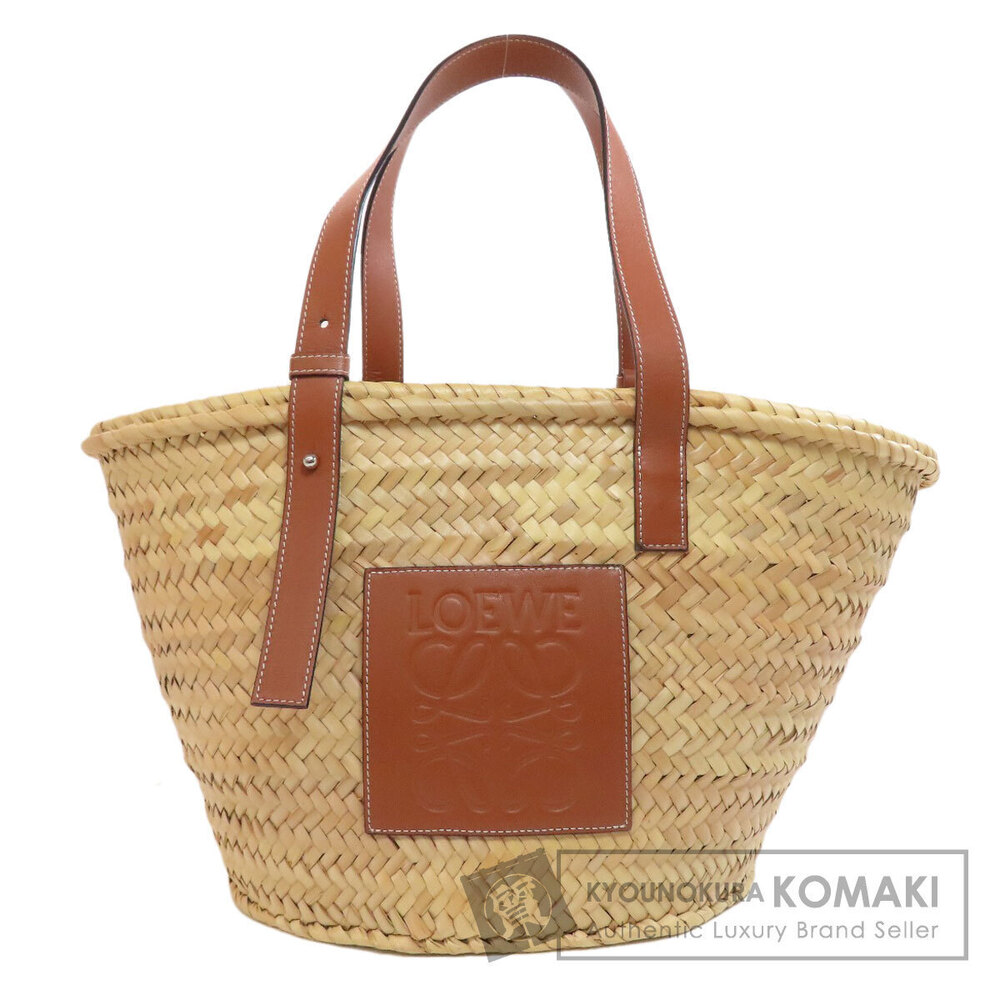 Loewe basket bag tote raffia